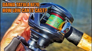 Daiwa Tatula BF70 UL BFS Reel Testing How Light can it Cast [upl. by Thamora]