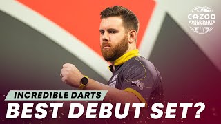 THE BEST DEBUT SET EVER  Scott Williams v Ryan Joyce  202223 Cazoo World Darts Championship [upl. by Kcirederf]