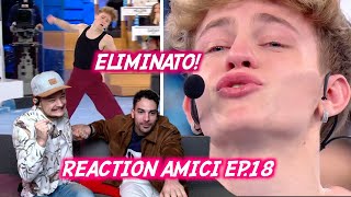 Eliminazione Giusta  Reaction Amici ep18 [upl. by Kaycee]