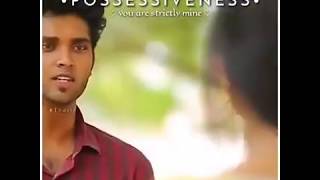 Possessiveness of boys in Tamil status  LOVE CREATION [upl. by Glinys]