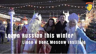 Liden amp Denz  Learn Russian in Moscow winter [upl. by Prinz829]