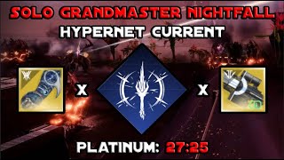 Solo Grandmaster Nightfall  Hypernet Current  Stasis Warlock Destiny 2 [upl. by Akemehs]