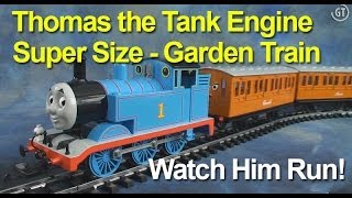 Unboxing the Thomas the Tank Engine Large Scale Set by Bachmann Trains [upl. by Cosenza]