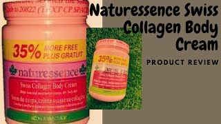 Affordable skin firming body cream Naturessence Swiss Collagen Body Cream Review [upl. by Assirim]