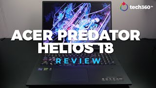 Acer Predator Helios 18 Review A Weighty Powerhouse That Delivers DesktopLike Gaming Experiences [upl. by Chaddie]