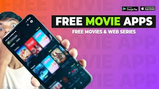 FREE MOVIE APPS  Watch Free Movie amp Web Series  Top Best 6 Apps [upl. by Acinorehs]