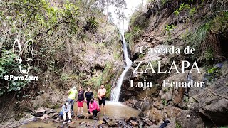 Cascada de ZALAPA Loja PerroZorro Ecuador [upl. by Tonie555]