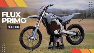 We Rode This NEW Insanely Fast eMoto  Flux Primo First Ride [upl. by Popper]