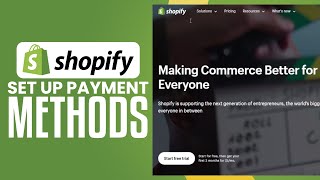 How To Set Up Payment Methods On Shopify in 2024  Step by Step Tutorial [upl. by Bertolde]