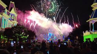 Magic Kingdom  Disney World Orlando  Fireworks Show [upl. by Okubo]