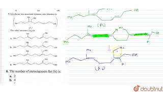 Compound AC13H24O is a sex  attractant pheromone two molar equivalents [upl. by Jamaal]