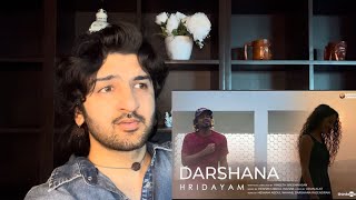 Darshana  Official Video Song reaction Hridayam  Pranav  Darshana  Vineeth  Hesham  Merryland [upl. by Assirialc235]