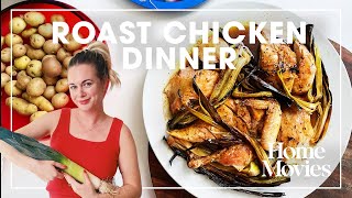 Easy Roast Chicken Dinner with Crispy Leeks  Home Movies with Alison Roman [upl. by Latif813]