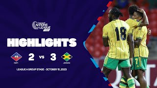 Highlights  Haiti vs Jamaica  202324 Concacaf Nations League [upl. by Amaryllis53]