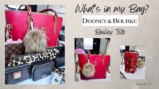 What’s in my Bag Dooney amp Bourke Florentine Bailey [upl. by Ardisi865]