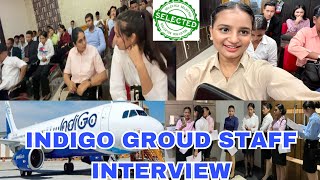 Indigo Ground staff interview 2023Selected or Rejected indigo ground staff interview experience [upl. by Jamila]