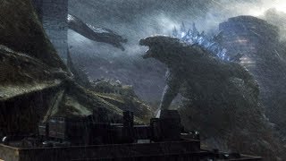 Godzilla vs Ghidorah Mothra vs Rodan  Godzilla King of the Monsters 4k HDR [upl. by Corell]