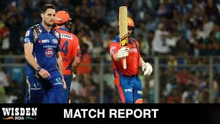 IPL 2016 Finch seals the deal after super Kulkarniled bowling effort  Wisden India [upl. by Aivilo]