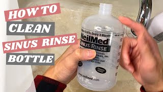 How To Clean Sinus Rinse Bottle [upl. by Mogerly]