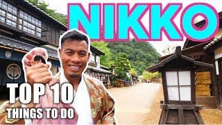 Top 10 Things to DO in NIKKO Japan  WATCH BEFORE YOU GO  Onsen Paradise [upl. by Anahcar]