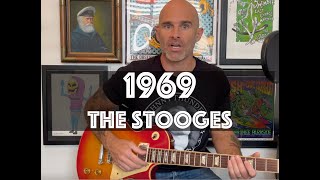 1969 The Stooges Guitar Lesson  Tutorial WITH SOLO [upl. by Ruffo]