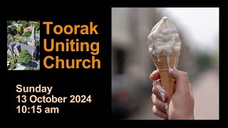 Toorak Uniting Church  Worship Service  13 October 2024 [upl. by Deuno418]