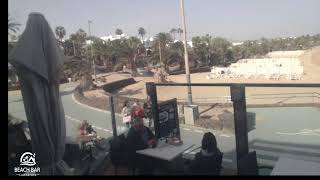 Webcam Lanzarote  Live Stream from the Beachbar in Costa Teguise [upl. by Ahseer]