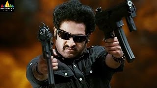 Shakti Movie Action Scenes Back to Back  Jr NTR Jackie Shroff Sonu Sood  Sri Balaji Video [upl. by Nednal]