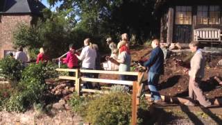 The Halsway Nyckelharpa Procession [upl. by Ydarg]