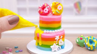 Best Of Tiny Cakes  1000 Beautiful Miniature Cake Decorating Compilation [upl. by Moffat]