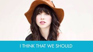 Carly Rae Jepsen quotCuriosityquot Lyric Video [upl. by Victoria]