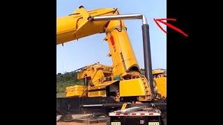 Heavy machinery fail compilation【E6】 Crane fail excavator accident Most dangerous moments [upl. by Tabor]