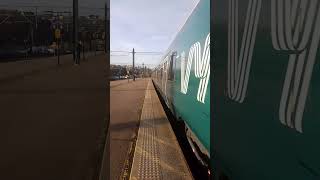 Norwegian train r14 to Kongsvinger arriving at lillestrøm station in Norway train trainspotting [upl. by Japeth]