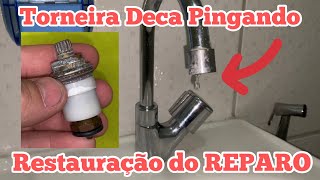 Restauração de Reparos de Torneira Deca [upl. by Clair525]