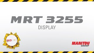 Manitou  Rotating telehandler  MRT 3255  Display [upl. by Sarazen84]