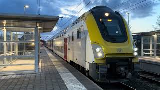 NMBS M7  P 8000 De Panne  Leuven  Veurne [upl. by Idolem]