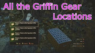 All the Griffin Gear  Witcher 3  Griffin Armor Sword Locations  Enhanced Superior Mastercrafted [upl. by Nitnert]