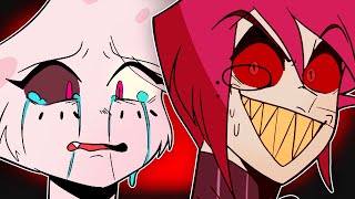 TALK WITH ME FULL COMIC  NOT FOR KIDS Hazbin Hotel Comic Dubs [upl. by Maryanne]