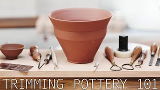 Trimming Pottery 101 [upl. by Laup]