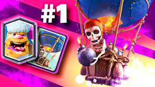 WOW This LumberLOON Deck is UNREAL in Clash Royale [upl. by Atiekahs]