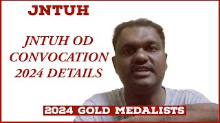 JNTUH OD CONVOCATION 2024 DETAILSjntuh [upl. by Teeter622]