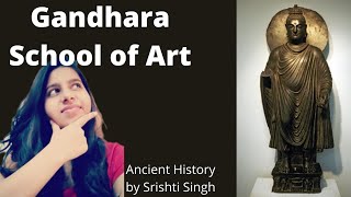 Gandhara School of Art ll Ancient History by Srishti Singh [upl. by Waters81]