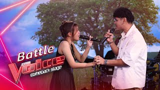 ชอ VS เพนนี  กาลครั้งหนึ่ง  Battle  The Voice Comeback Stage  7 Nov 2024 [upl. by Lebbie]