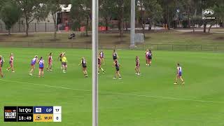 2024 Coates Talent League Girls R2 Gippsland Power v Murray Bushrangers [upl. by Rodl]