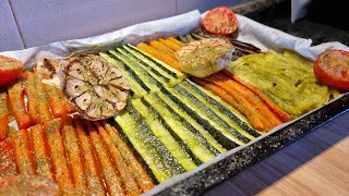 Verduras al Horno  ✅ parrillada de verduras [upl. by Isadora]