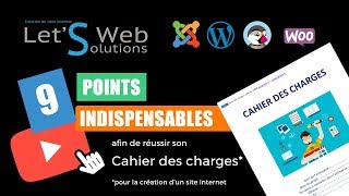 Rédiger son cahier des charges  Le GUIDE ULTIME en 9 points indispensables  Création site web [upl. by Larrisa]