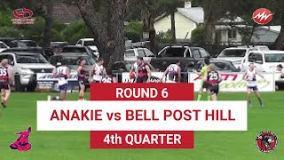 RD6 Anakie VS Bell Post Hill 4th QTR 11\05 [upl. by Fantasia966]