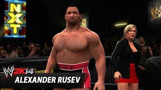 WWE 2K14 Community Showcase Alexander Rusev Xbox 360 [upl. by Beryle]