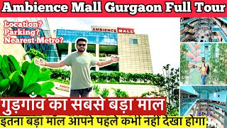 Ambience Mall Gurgaon  Ambience Mall gurgaon cinema hall Ambience mall gurgaon game zone [upl. by Aivlys]