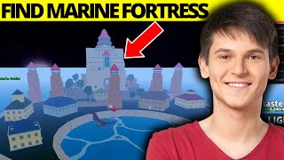 How To Go To Marine Fortress in Blox Fruits  Full Guide [upl. by Leuas]